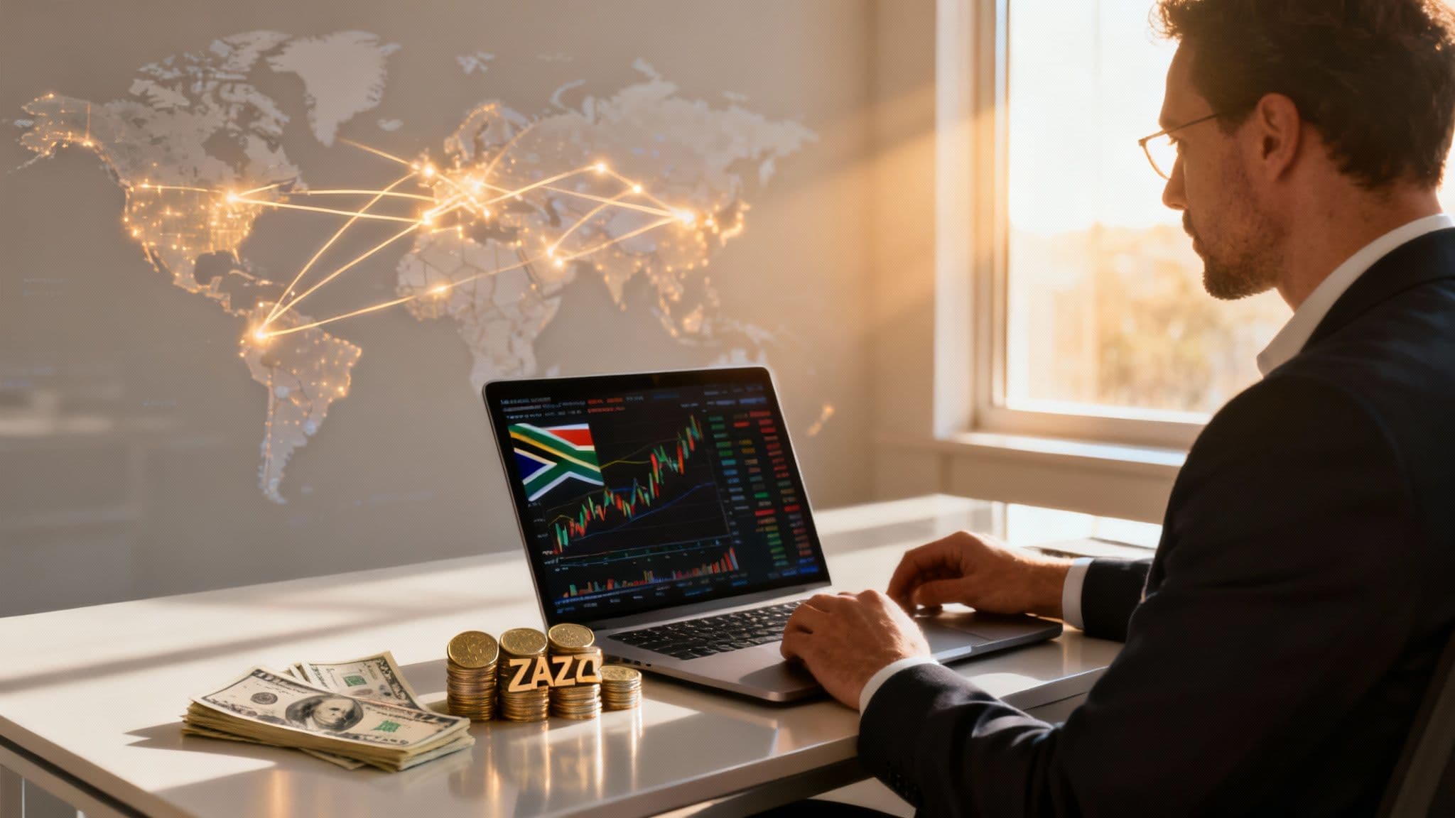 Featured image for blog post: How does the forex market work: A Practical Guide for South African Businesses