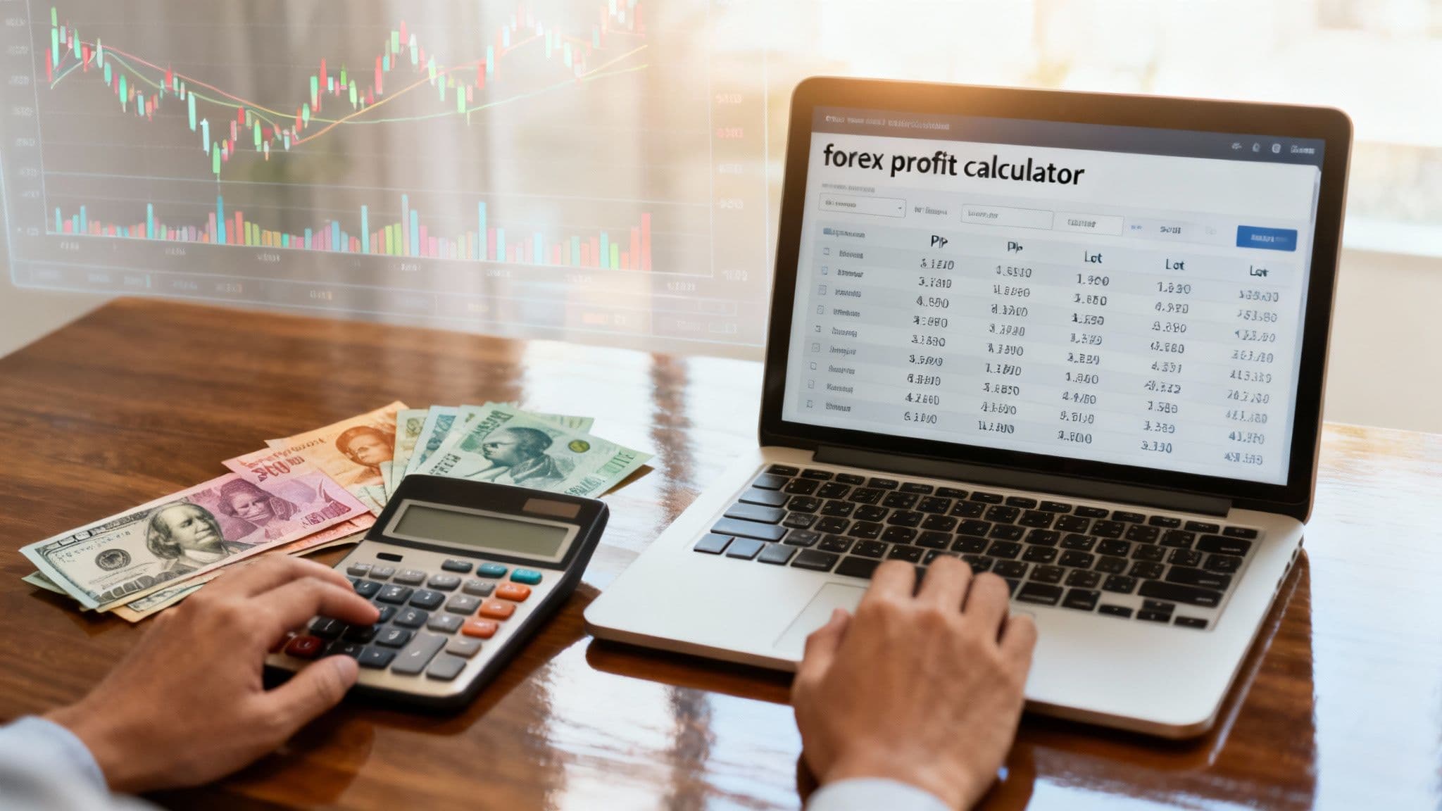 Thumbnail for blog post: Using a Forex Profit Calculator to Trade Smarter