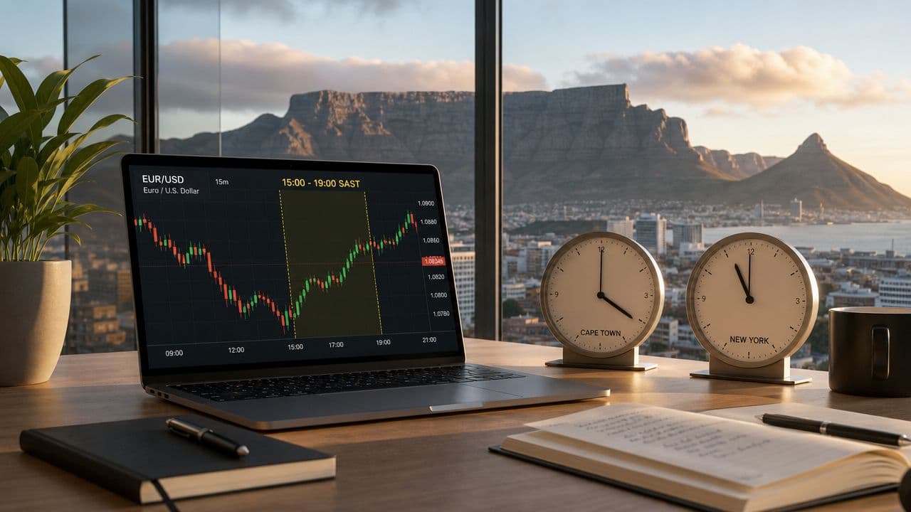 Featured image for blog post: Best Time to Trade EUR/USD in South Africa: A Guide for 2026