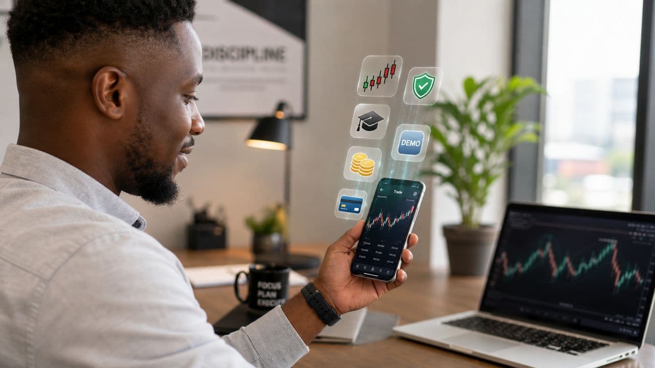 Featured image for blog post: 10 Best Trading Apps for Beginners in South Africa (2026)