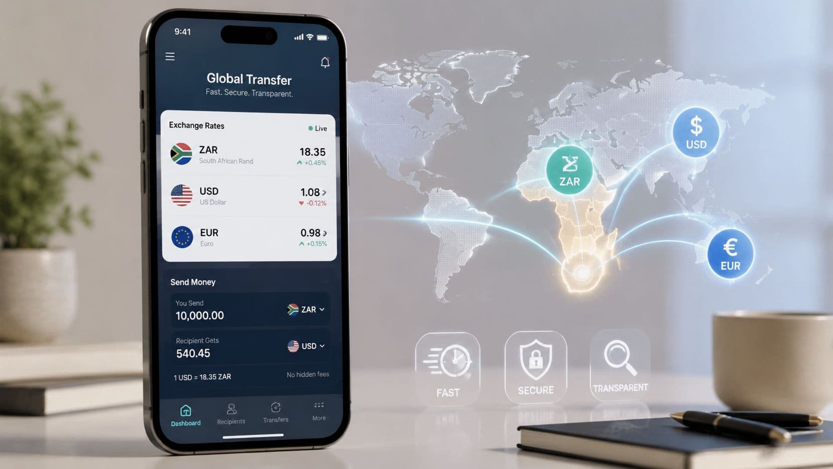 Featured image for blog post: International Money Transfer App: A Guide for SA SMEs